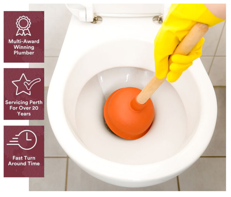 Blocked Toilet in Perth? Call Rowson’s Plumbing Services